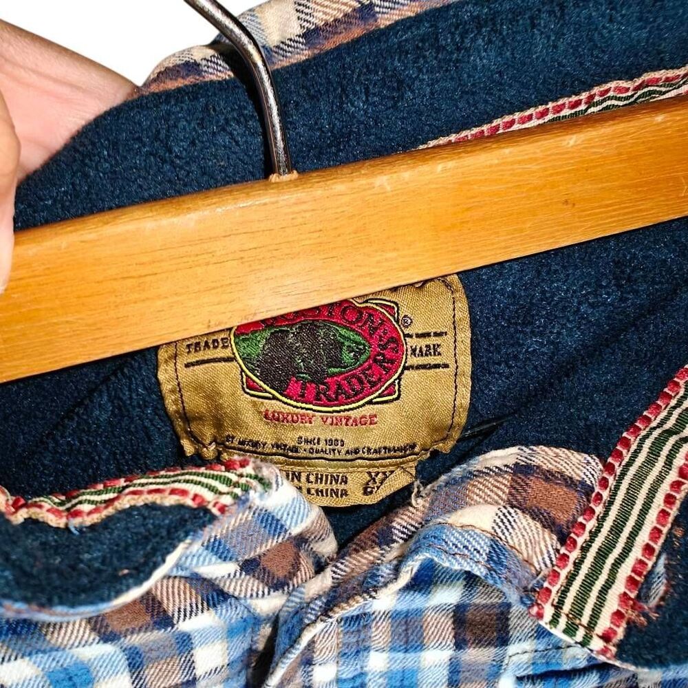 Boston Trader Thick Flannel Button Up - image 3